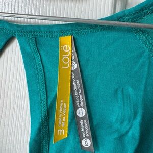 Lole Turquoise Sleeveless Top